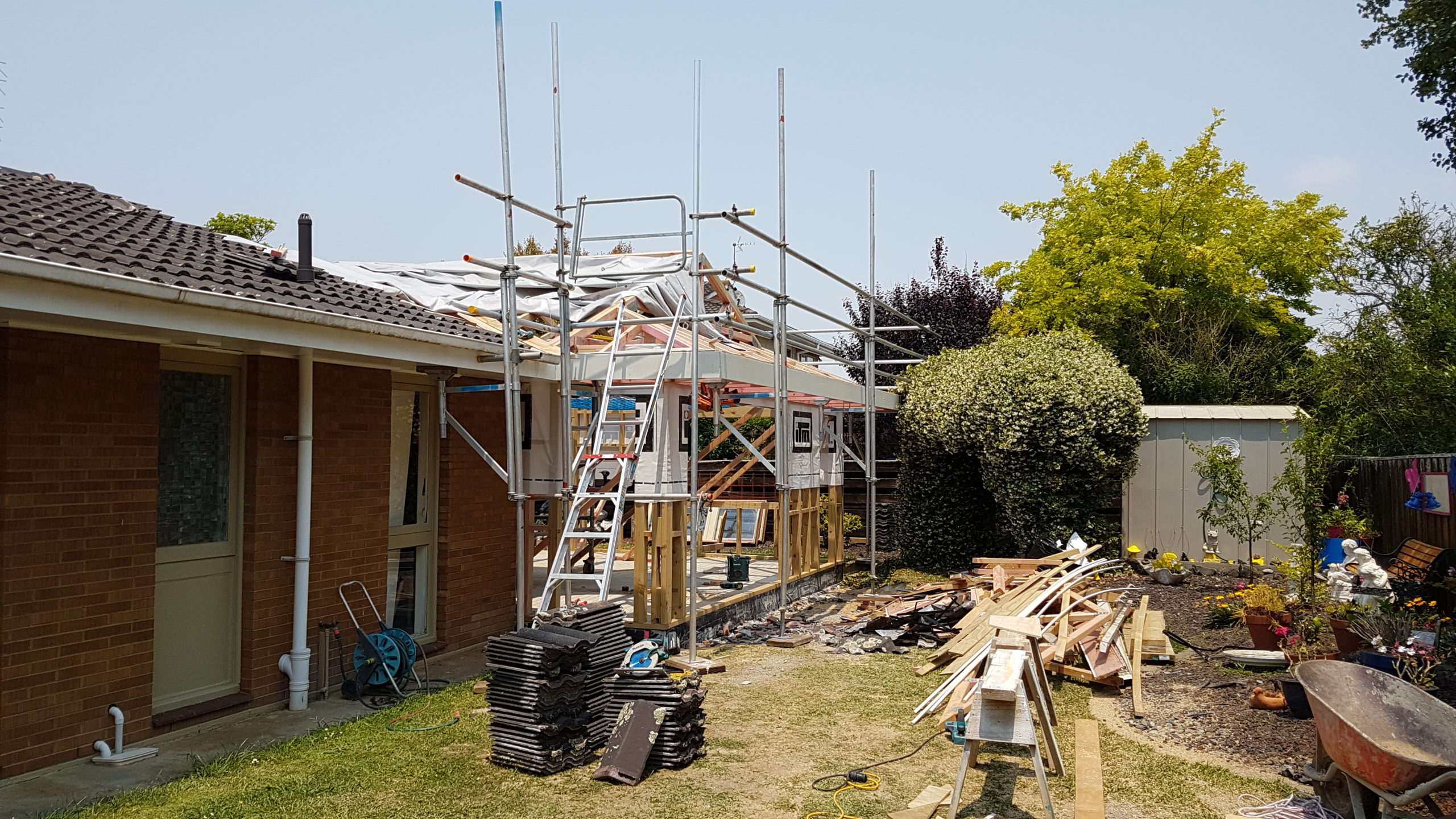 20191206_132157 Scaffolding for Home Projects